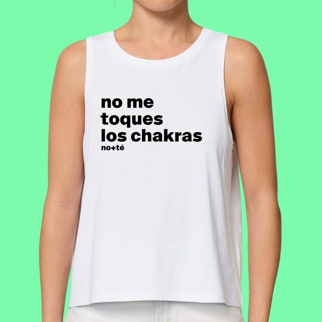 Camiseta mujer tirantes Chakras
